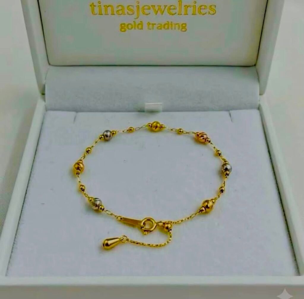 TJ18k Premium Pawnable Starlight Bracelet adjustable 7 inches