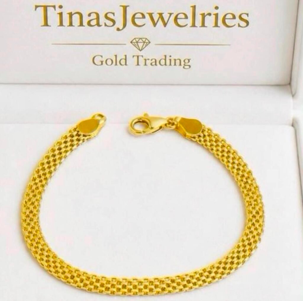 TJ18K PAWNABLE BISMAK 5MM BRACELET